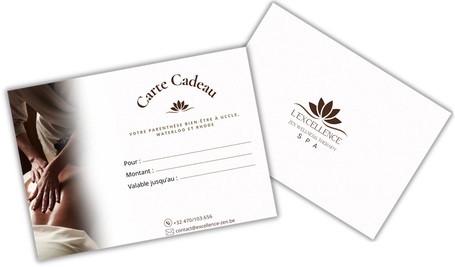 Carte Cadeau Excellence Zen